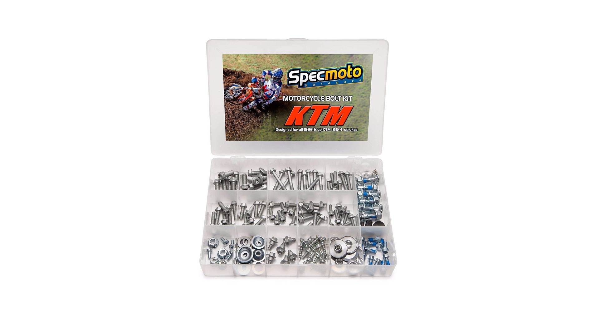 Amazon.co.jp: Specmoto Hardware KTMボルトキット：SX EXC XC-F